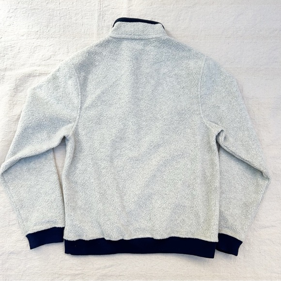 Patagonia Oatmeal Heather Shearling Button Pullover (Size XS) - Picture 3 of 9